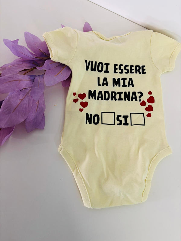 Body "Vuoi essere la mia madrina?"