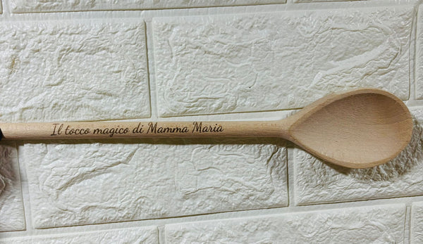 Cucchiarella Personalizzata in Legno